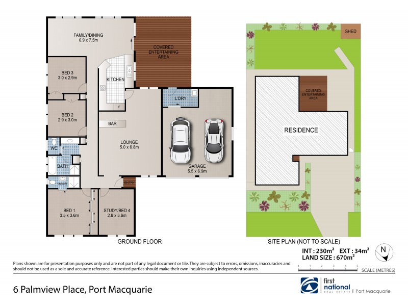6 Palmview Place, Port Macquarie NSW 2444 Floorplan