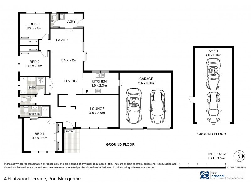 4 Flintwood Terrace, Port Macquarie NSW 2444 Floorplan