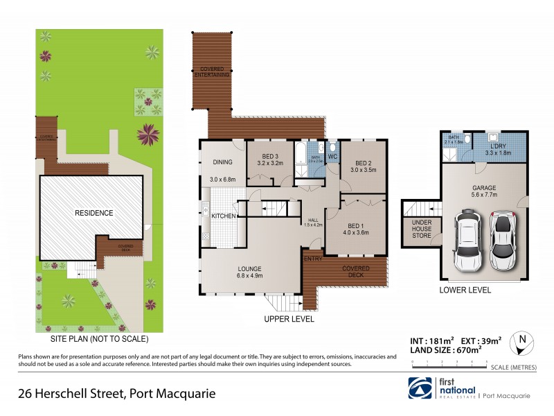 26 Herschell Street, Port Macquarie NSW 2444 Floorplan