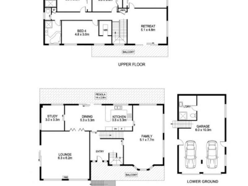 3 Hopetoun Close, Port Macquarie NSW 2444 Floorplan