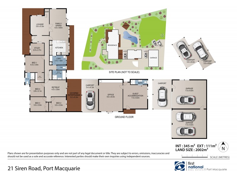 21 Siren Road, Port Macquarie NSW 2444 Floorplan