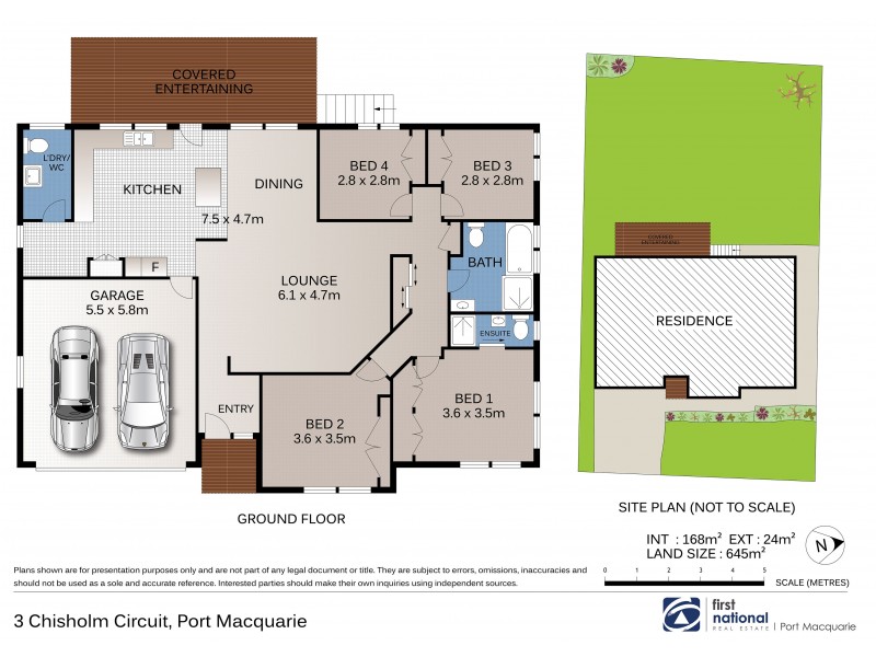 3 Chisholm Circuit, Port Macquarie NSW 2444 Floorplan
