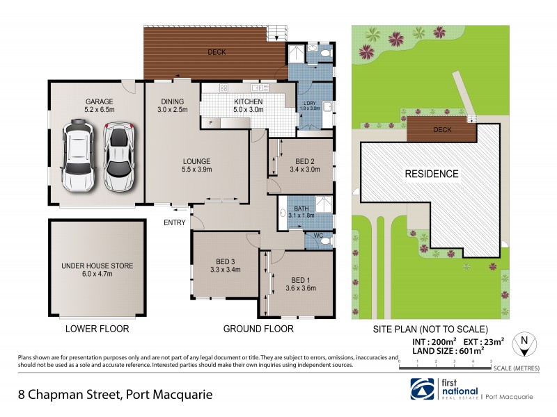 8 Chapman Street, Port Macquarie NSW 2444 Floorplan