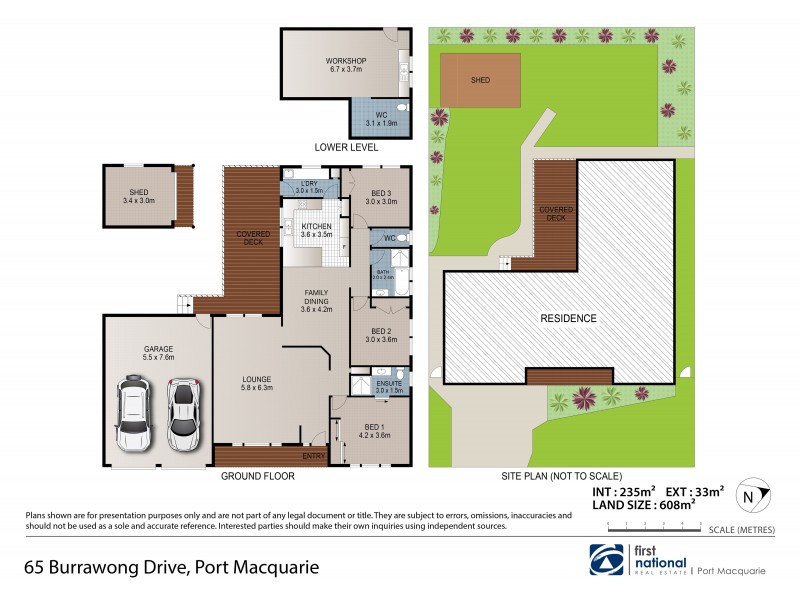 65 Burrawong Drive, Port Macquarie NSW 2444 Floorplan