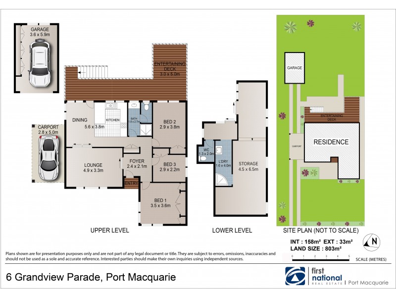 6 Grandview Parade, Port Macquarie NSW 2444 Floorplan
