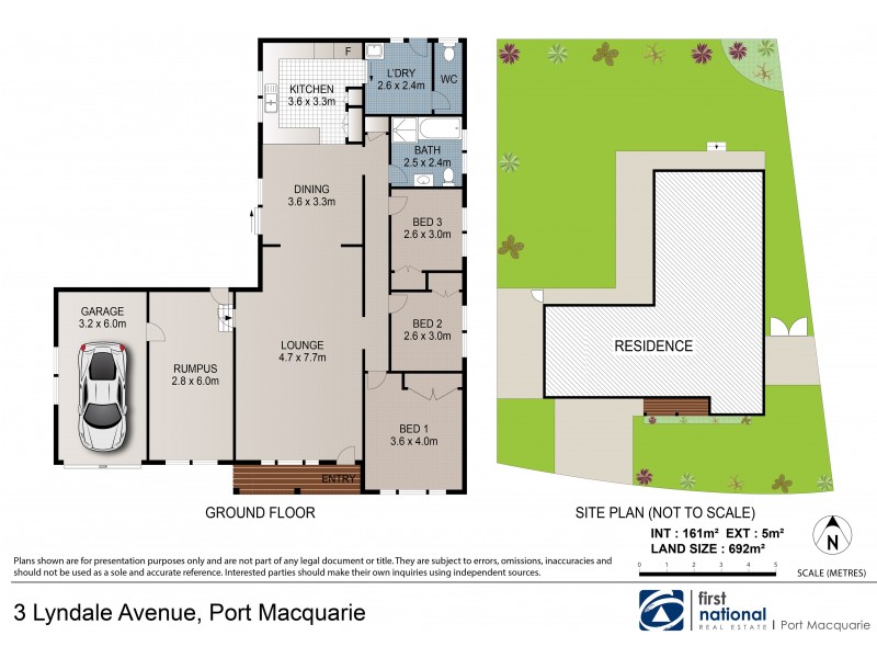 3 Lyndale Avenue, Port Macquarie NSW 2444 Floorplan