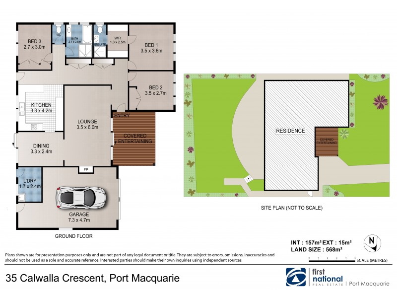 35 Calwalla Crescent, Port Macquarie NSW 2444 Floorplan