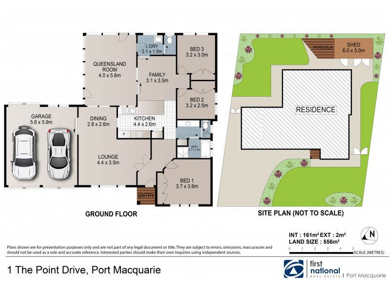 1 The Point Drive, Port Macquarie NSW 2444 Floorplan