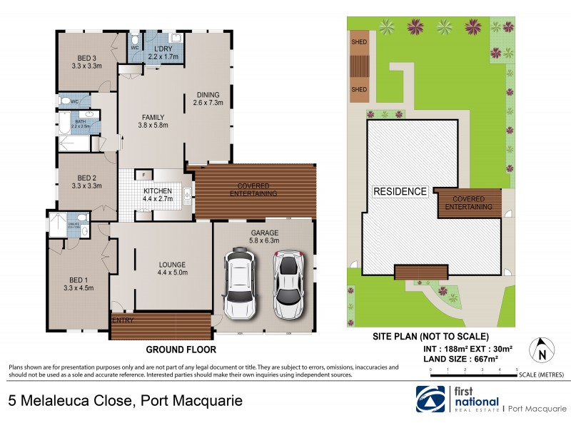 5 Melaleuca Close, Port Macquarie NSW 2444 Floorplan