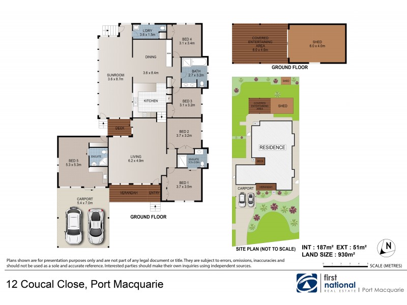 12 Coucal Close, Port Macquarie NSW 2444 Floorplan