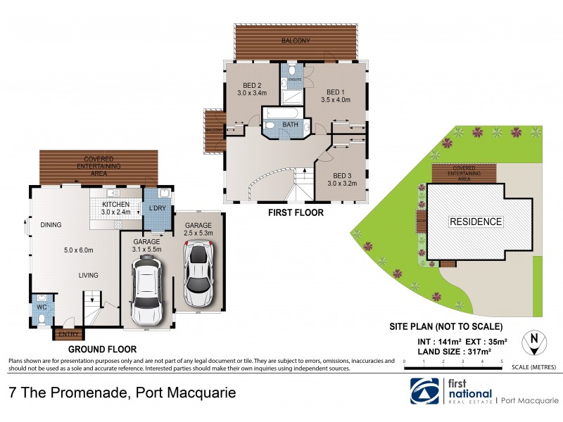 7 The Promenade, Port Macquarie NSW 2444 Floorplan