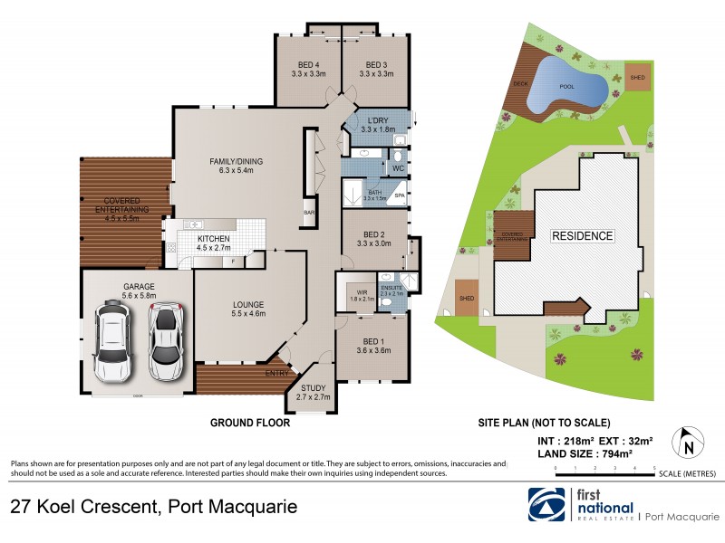 27 Koel Crescent, Port Macquarie NSW 2444 Floorplan