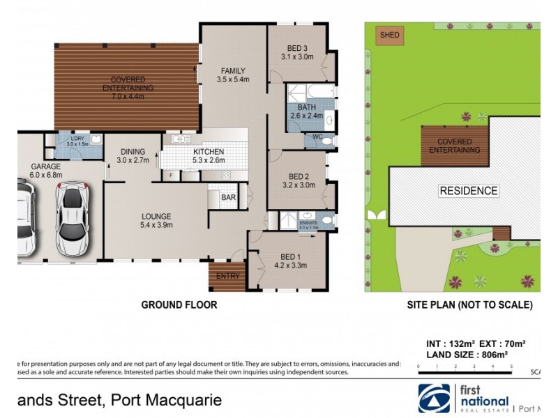4 Oatlands Street, Port Macquarie NSW 2444 Floorplan