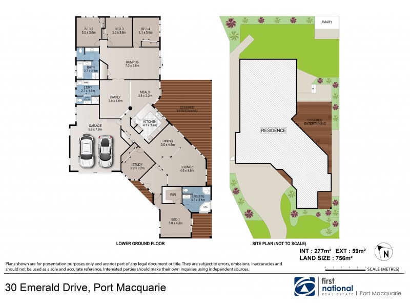 30 Emerald Drive, Port Macquarie NSW 2444 Floorplan