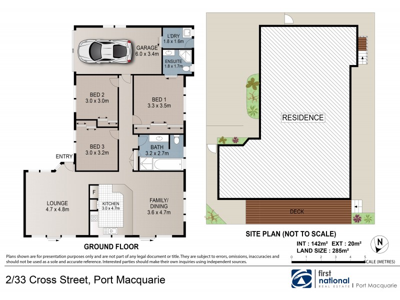 2/33 Cross Street, Port Macquarie NSW 2444 Floorplan