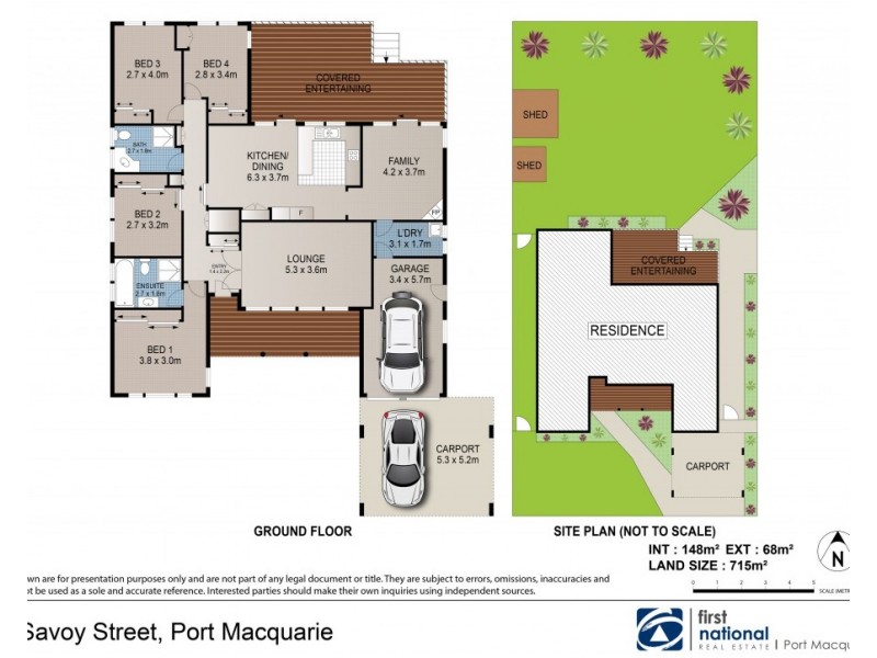 63 Savoy Street, Port Macquarie NSW 2444 Floorplan