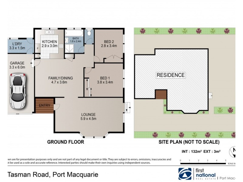 1/9 Tasman Road, Port Macquarie NSW 2444 Floorplan