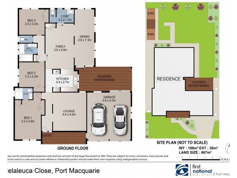 5 Melaleuca Close, Port Macquarie NSW 2444 Floorplan