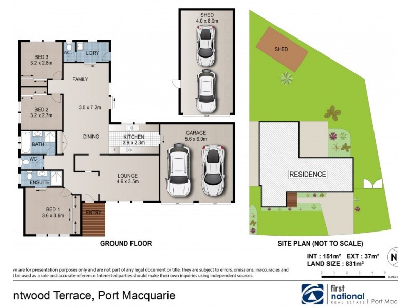 4 Flintwood Terrace, Port Macquarie NSW 2444 Floorplan