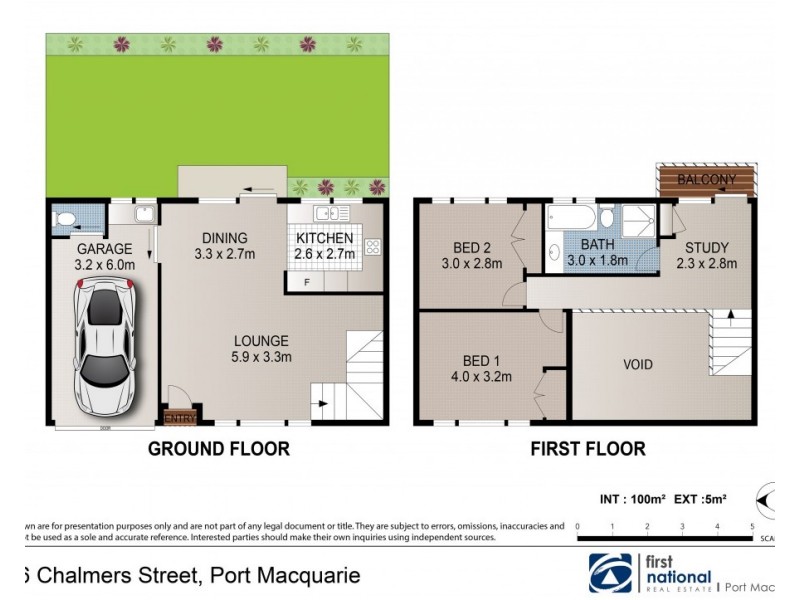 3/66 Chalmers Street, Port Macquarie NSW 2444 Floorplan