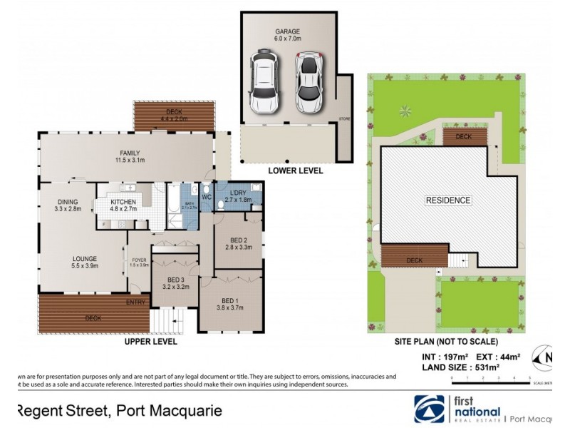 20 Regent Street, Port Macquarie NSW 2444 Floorplan