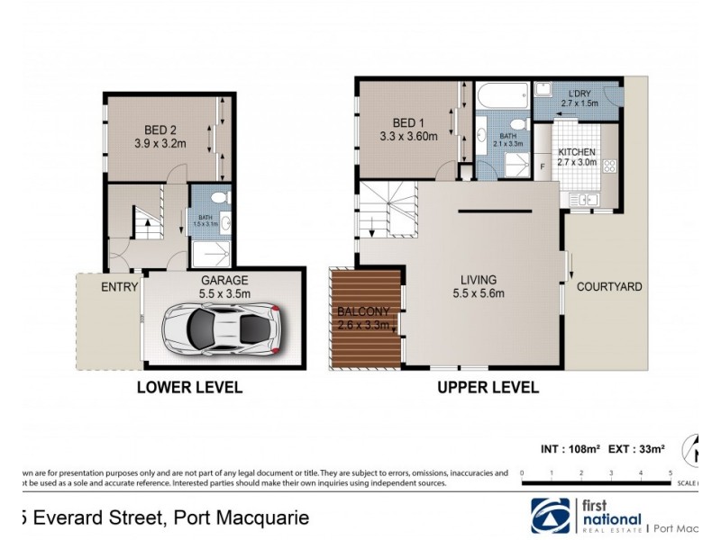 3/25 Everard Street, Port Macquarie NSW 2444 Floorplan