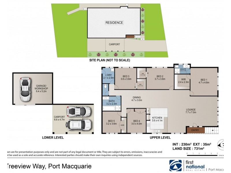 34 Treeview Way, Port Macquarie NSW 2444 Floorplan