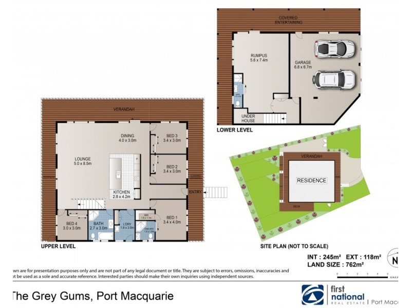 10 The Grey Gums, Port Macquarie NSW 2444 Floorplan