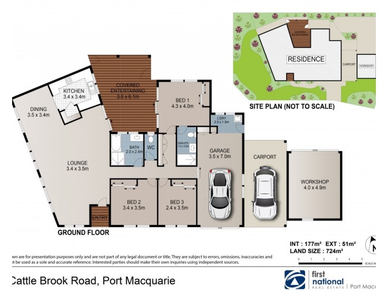60 Cattle Brook Road, Port Macquarie NSW 2444 Floorplan