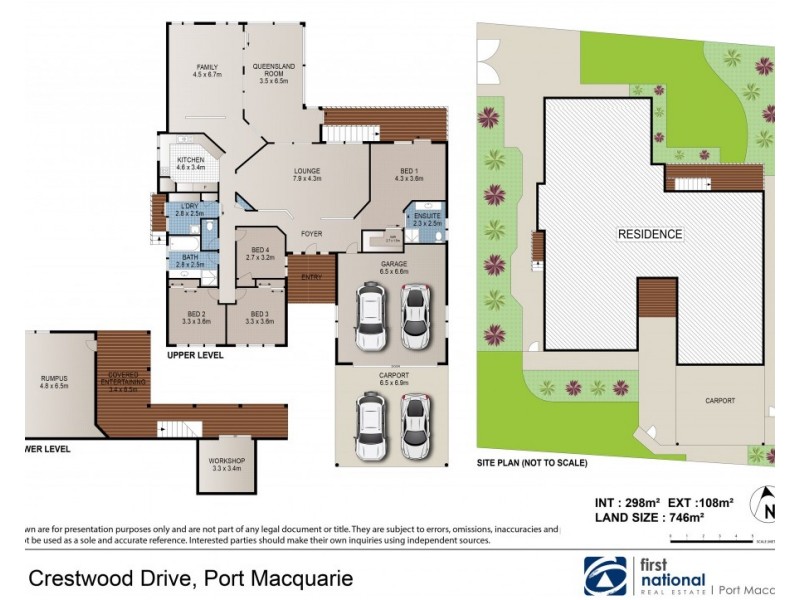 311 Crestwood Drive, Port Macquarie NSW 2444 Floorplan