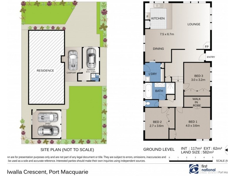 9 Calwalla Crescent, Port Macquarie NSW 2444 Floorplan