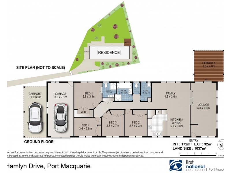 77 Hamlyn Drive, Port Macquarie NSW 2444 Floorplan