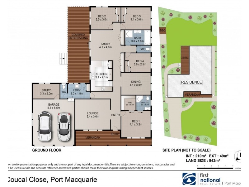16 Coucal Close, Port Macquarie NSW 2444 Floorplan