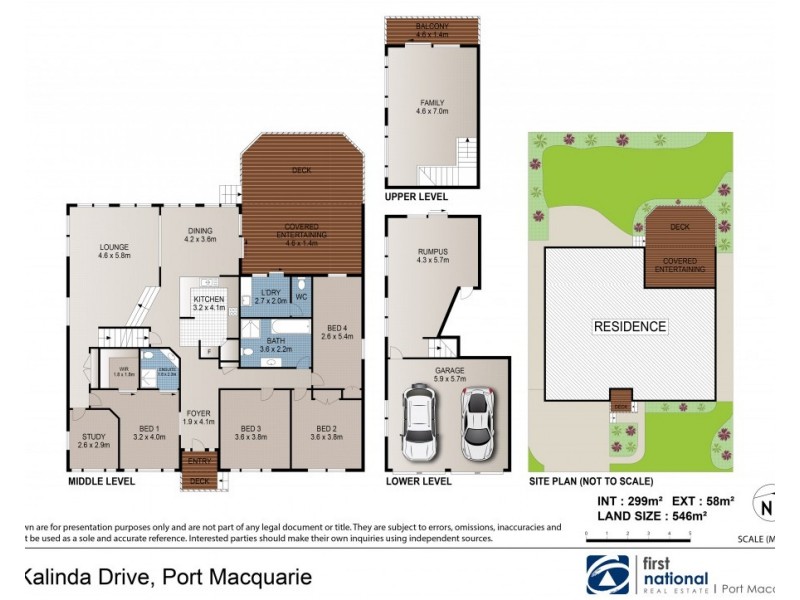 16 Kalinda Drive, Port Macquarie NSW 2444 Floorplan