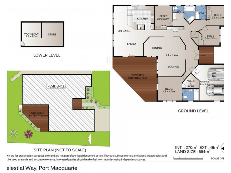 36 Celestial Way, Port Macquarie NSW 2444 Floorplan