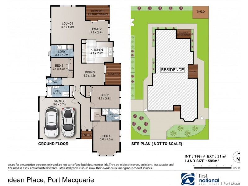6 Andean Place, Port Macquarie NSW 2444 Floorplan