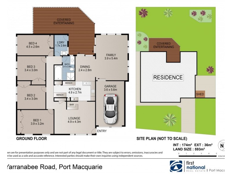 39 Yarranabee Road, Port Macquarie NSW 2444 Floorplan