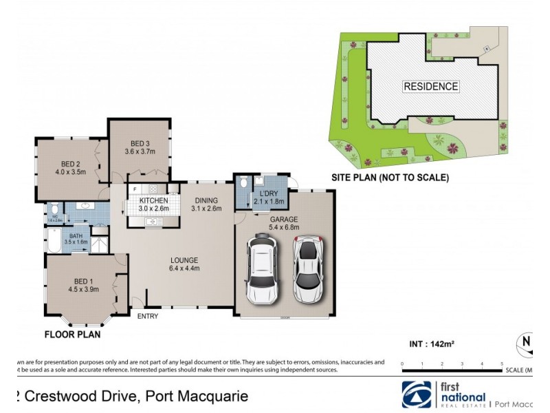 1/12 Crestwood Drive, Port Macquarie NSW 2444 Floorplan
