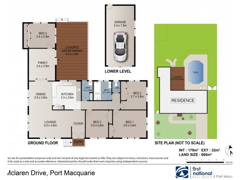 72 McLaren Drive, Port Macquarie NSW 2444 Floorplan