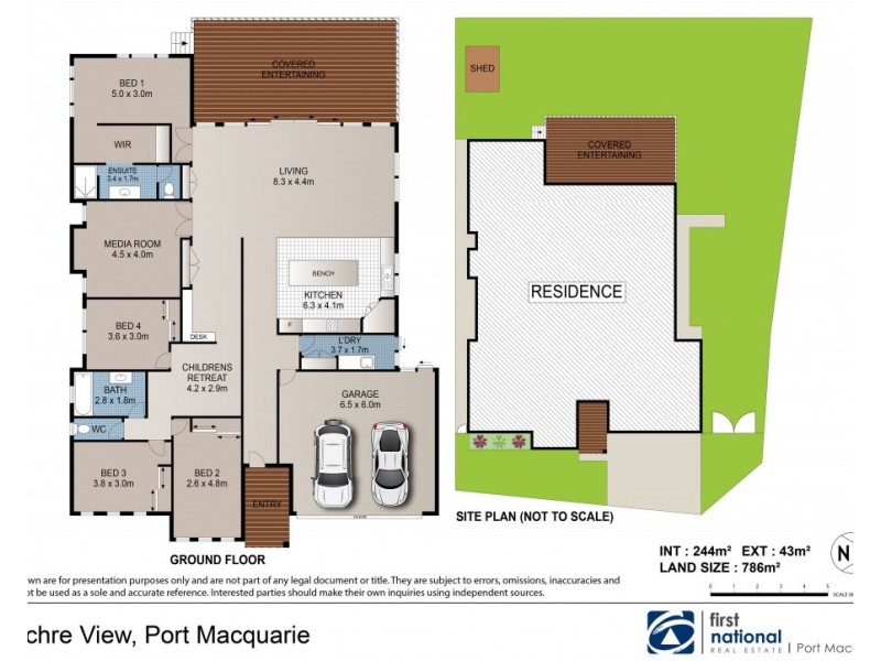 2 Ochre View, Port Macquarie NSW 2444 Floorplan