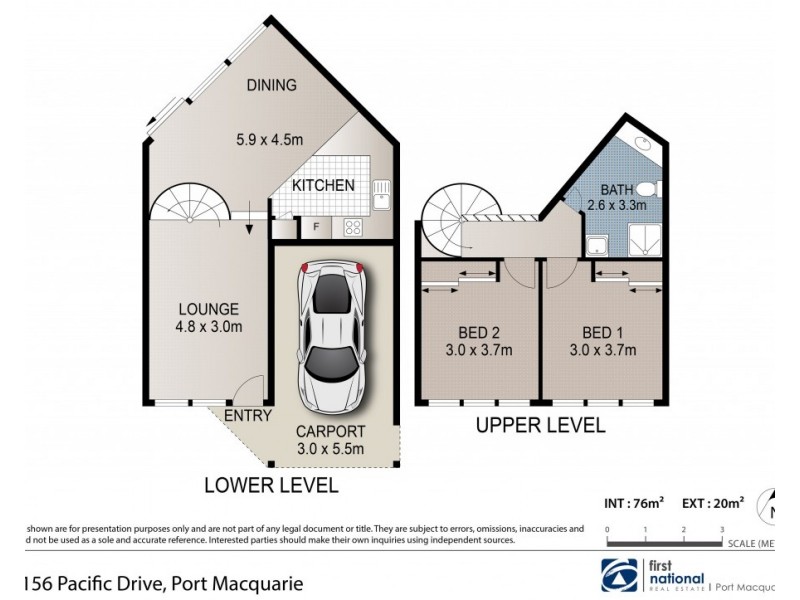 7/156 Pacific Drive, Port Macquarie NSW 2444 Floorplan