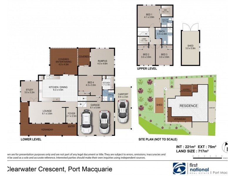 11 Clearwater Crescent, Port Macquarie NSW 2444 Floorplan