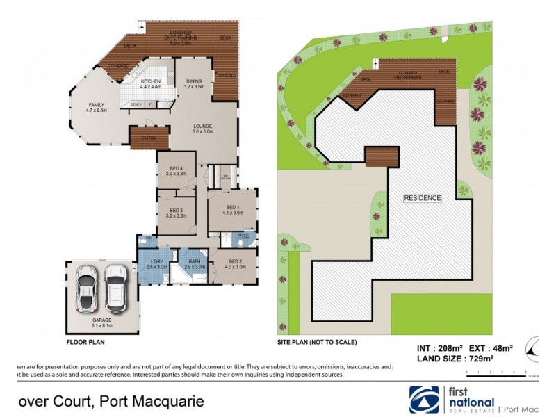 2 Clover Court, Port Macquarie NSW 2444 Floorplan