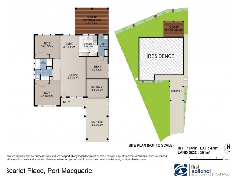 11 Scarlet Place, Port Macquarie NSW 2444 Floorplan