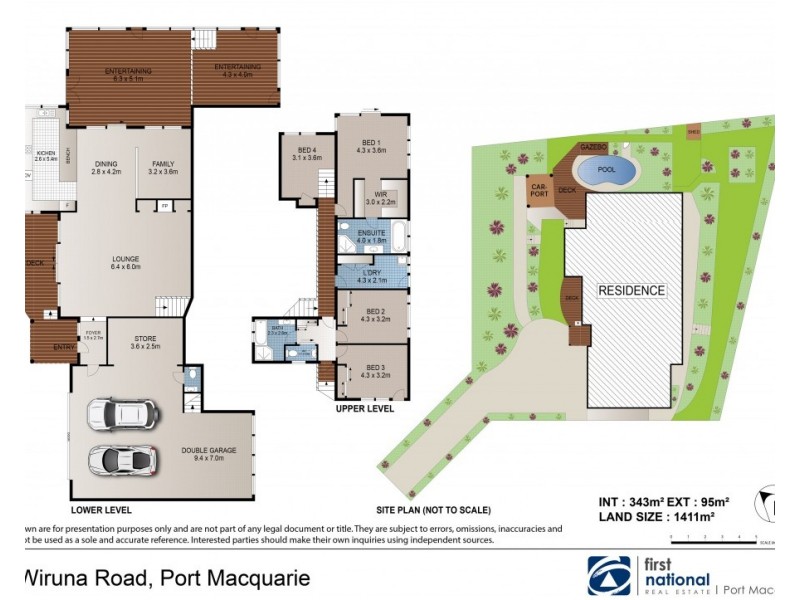 34 Wiruna Road, Port Macquarie NSW 2444 Floorplan
