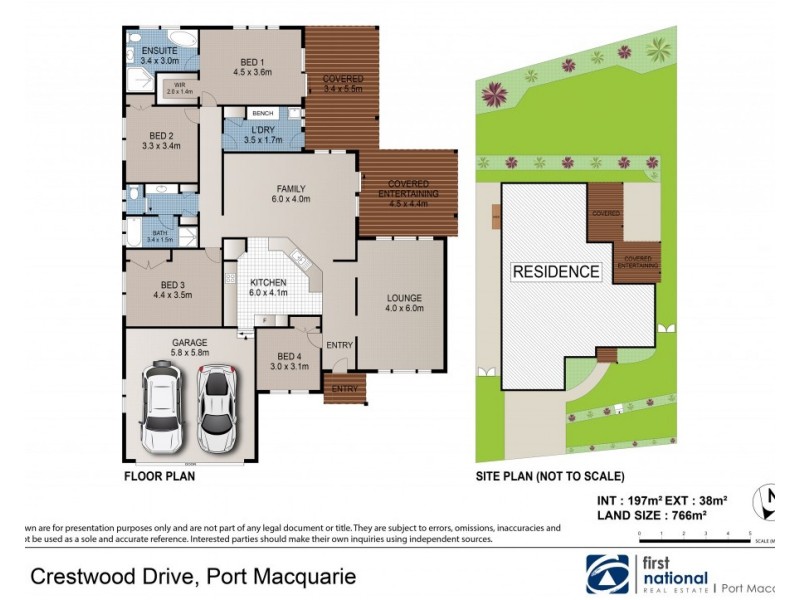290 Crestwood Drive, Port Macquarie NSW 2444 Floorplan