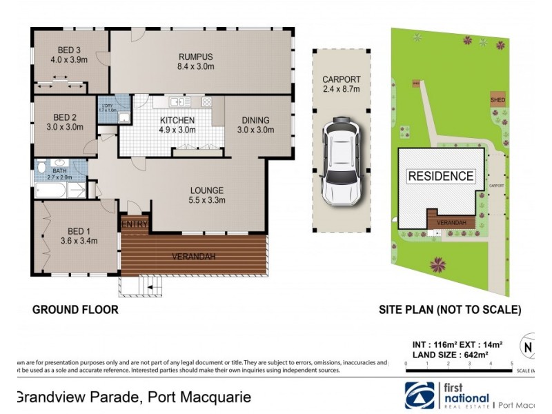 15 Grandview Parade, Port Macquarie NSW 2444 Floorplan