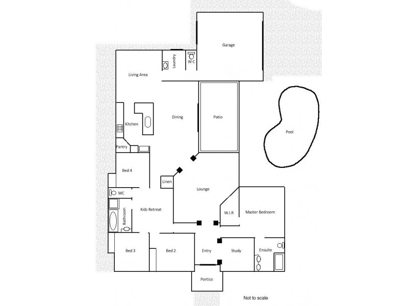 2 Yamba Street, Pottsville NSW 2489 Floorplan