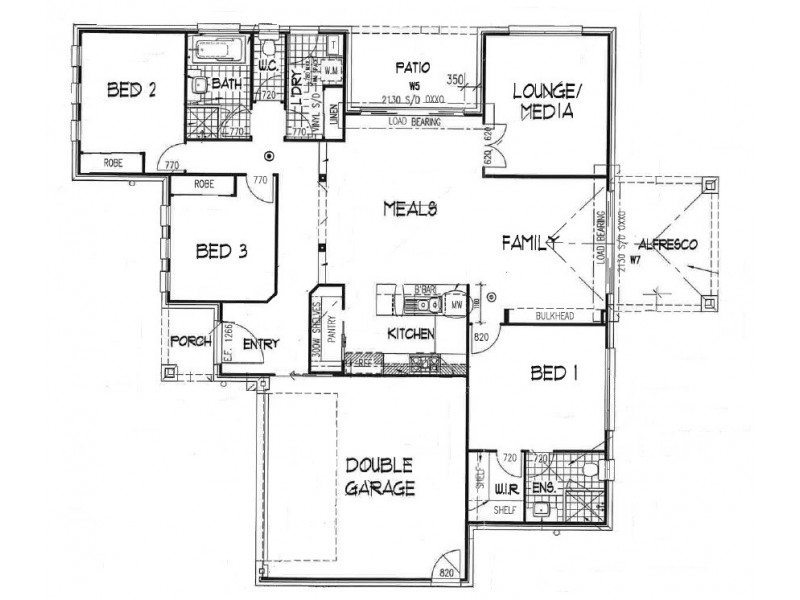 5 Hassett Drive, Pottsville NSW 2489 Floorplan