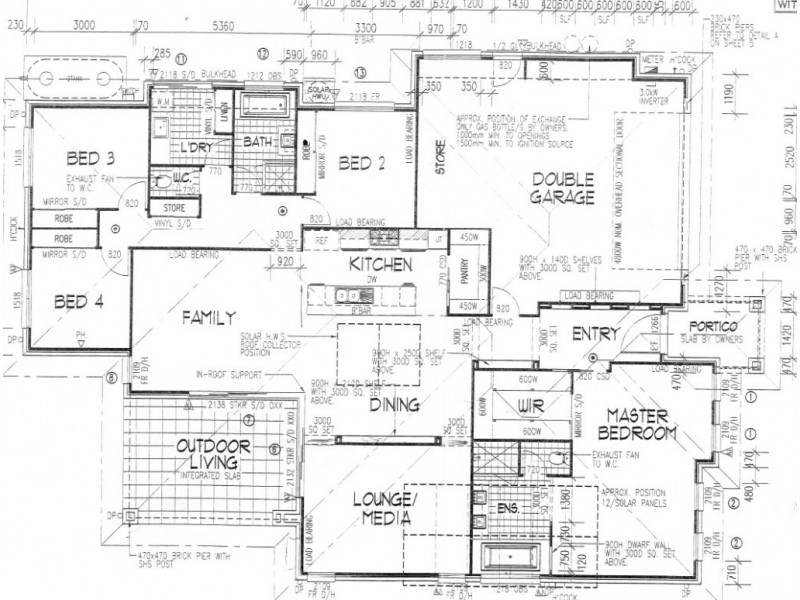 183 Overall Drive, Pottsville NSW 2489 Floorplan